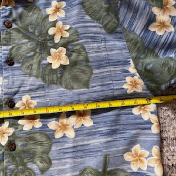 🧡3/15 Jamaica Jaxx Silk Hawaiian Shirt Men's L/G - Picture 9 of 11